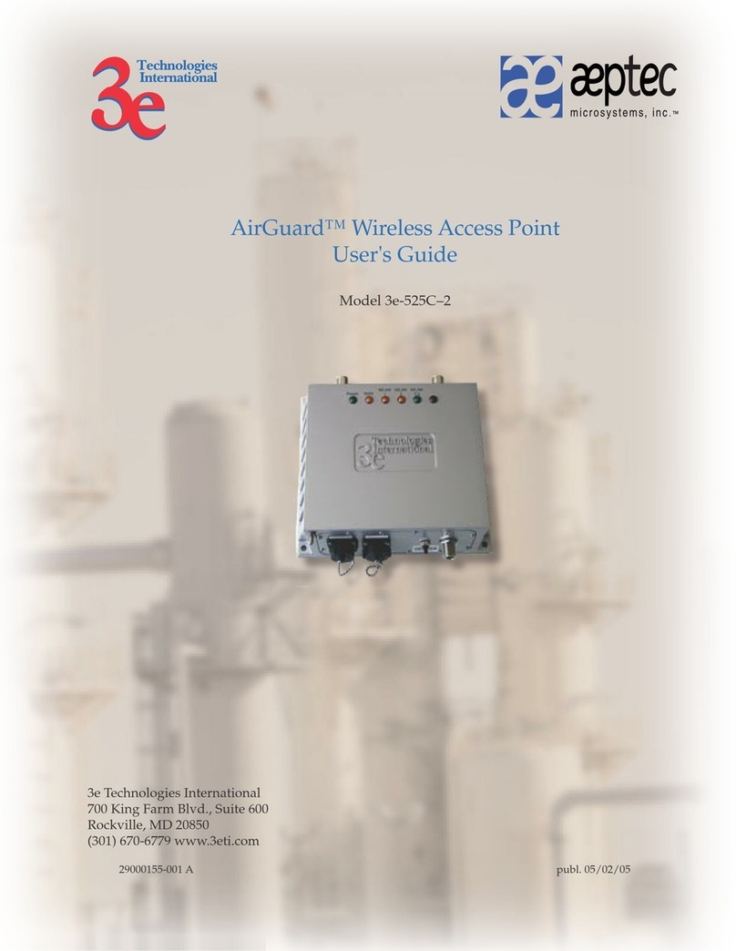 3e Technologies International AirGuard 3e-525C-2 user guide 3e Technologies International AirGuard 3e-525C-2 user guide