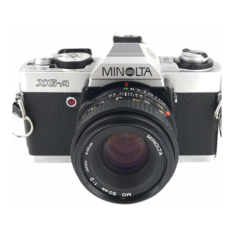 Minolta XG-A User manual