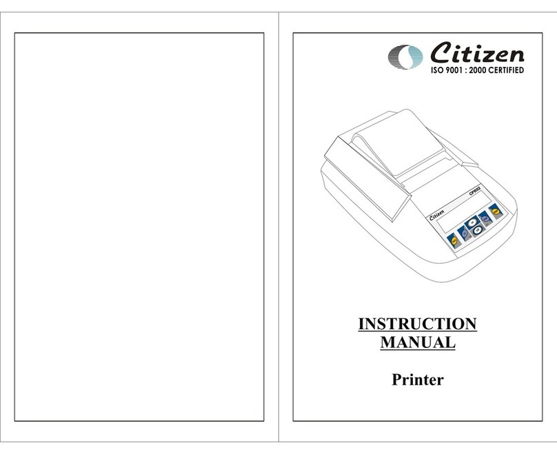 Citizen CPR02 User manual