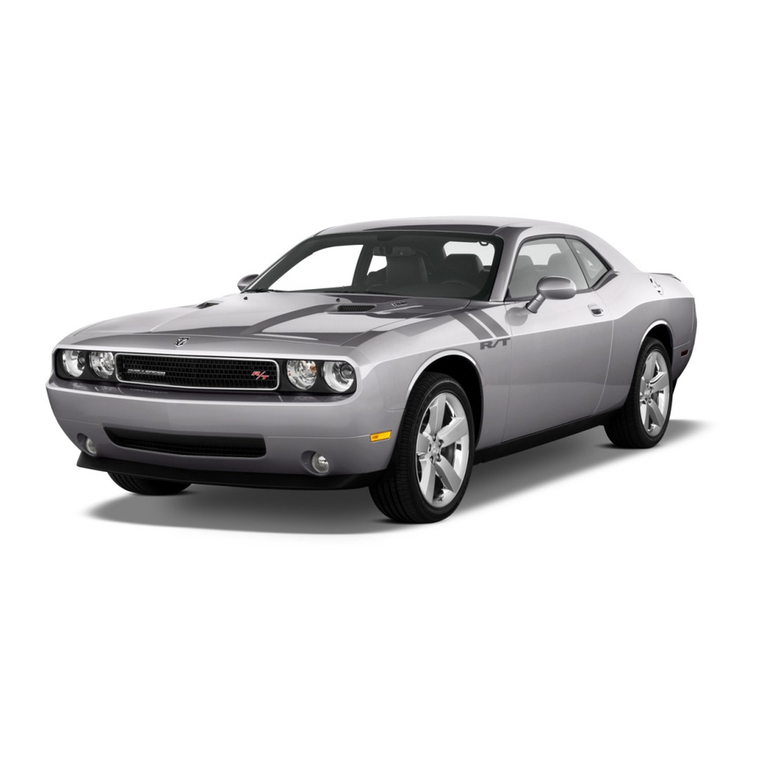 Dodge Challenger 2010 User manual Dodge Challenger 2010 User manual