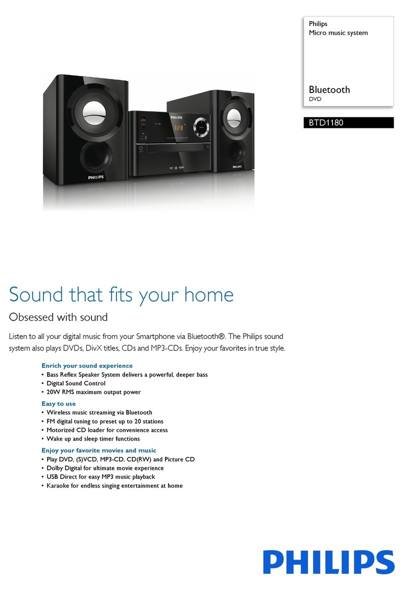 Philips BTD1180 User manual