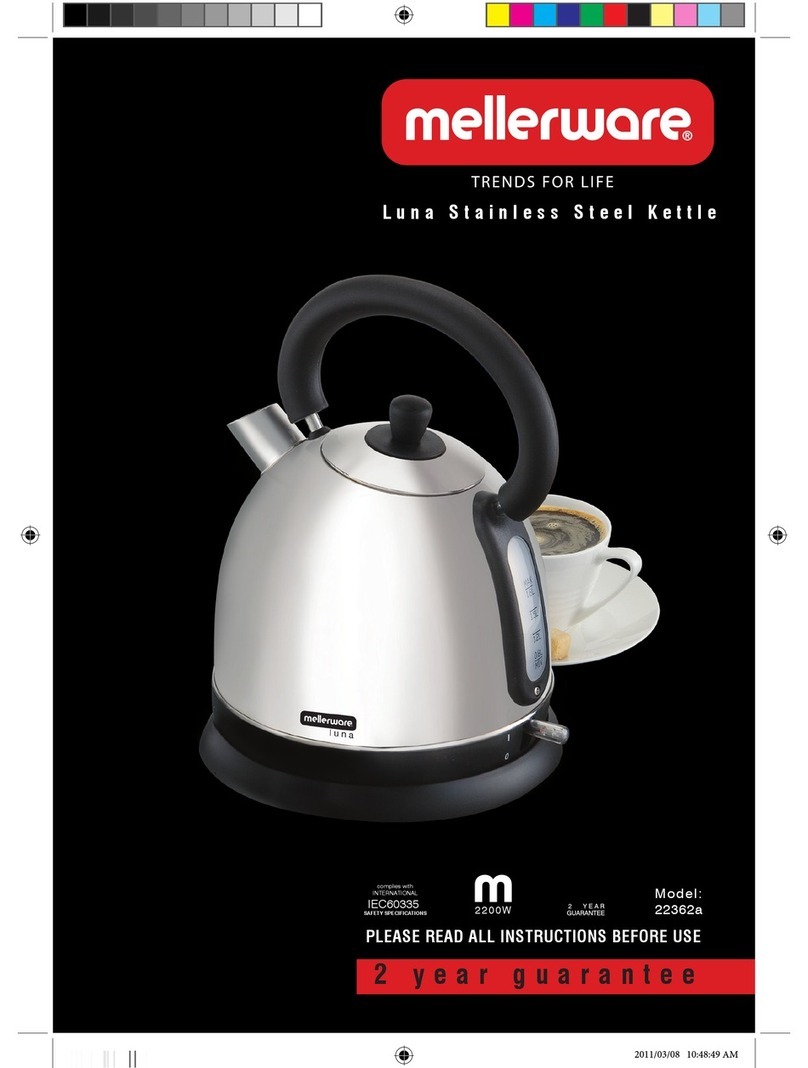 Mellerware 22362 user manual Mellerware 22362 user manual