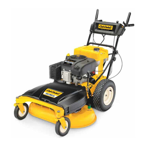 Cub Cadet CC 760 Setup guide
