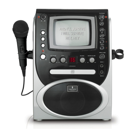 The Singing Machine STVG-519 User manual