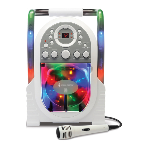 The Singing Machine SML505 User manual