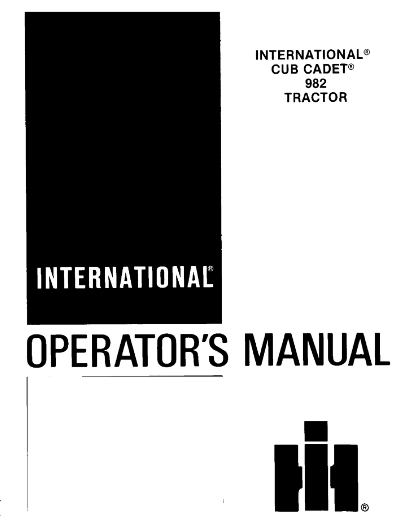 International 982 Operator's manual