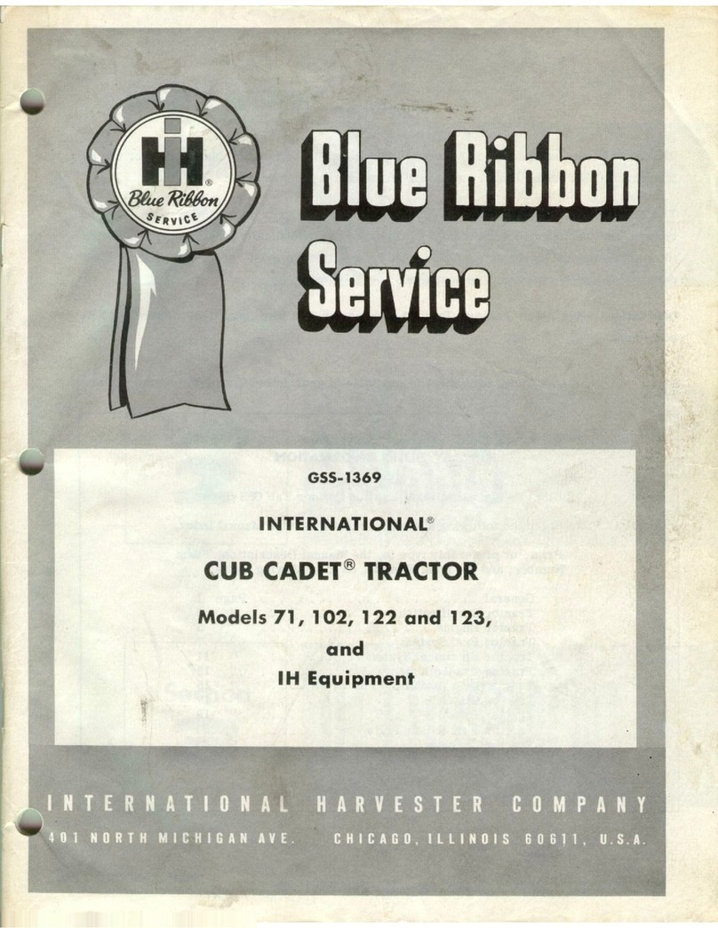 Cub Cadet 71 instruction manual