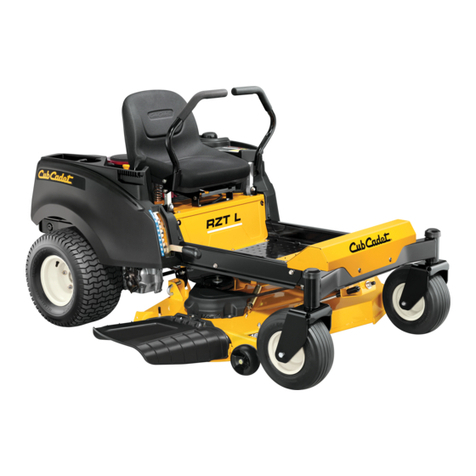 Cub Cadet RZT L User manual Cub Cadet RZT L User manual