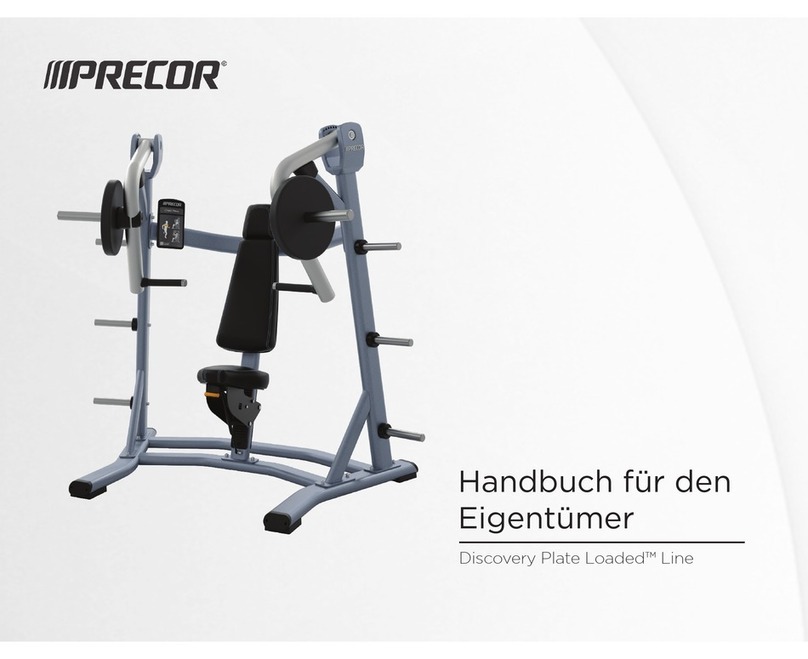 Precor Discovery Plate Loaded Line Assembly guide