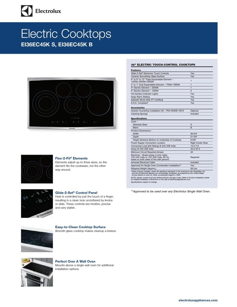 Electrolux EI36EC45KS User guide
