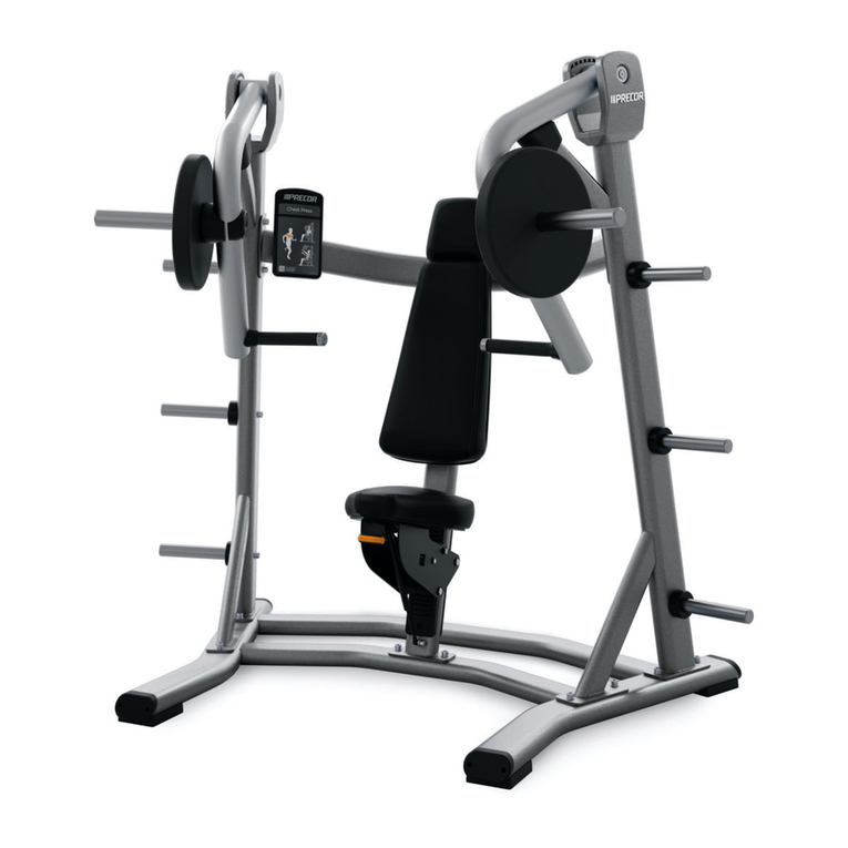 Precor Discovery Plate Loaded Line User manual