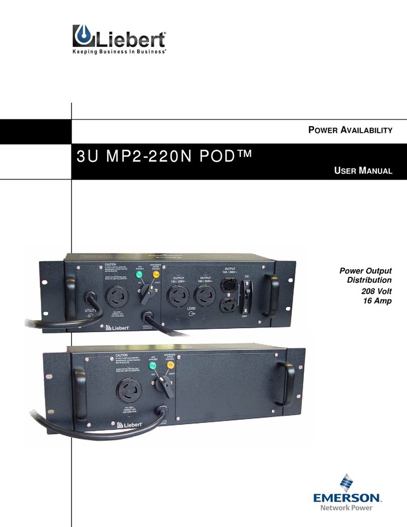 Emerson 3U MP2-220N POD user manual