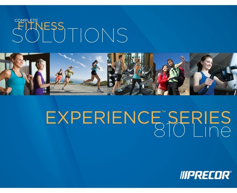 Precor EFX 815 User manual Precor EFX 815 User manual