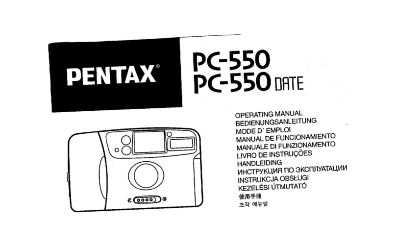 Pentax PC-550 Date operating manual
