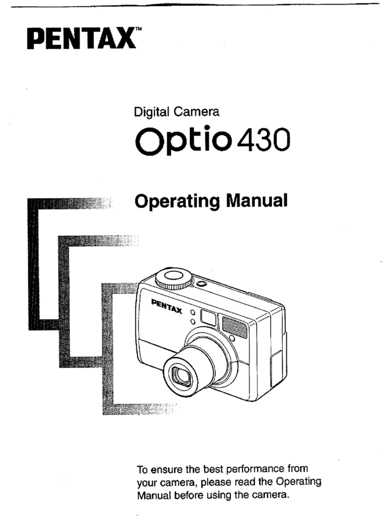 Pentax Optio 430 User manual Pentax Optio 430 User manual