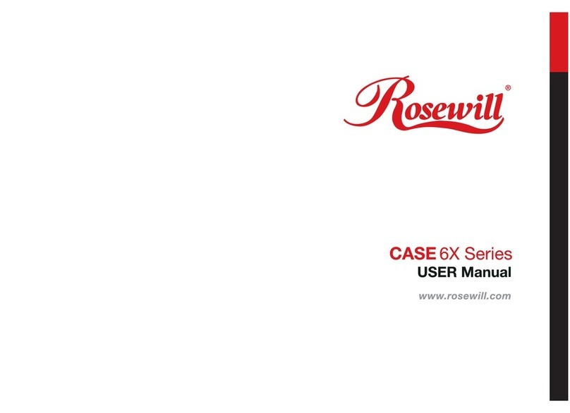 Rosewill 6X series User manual