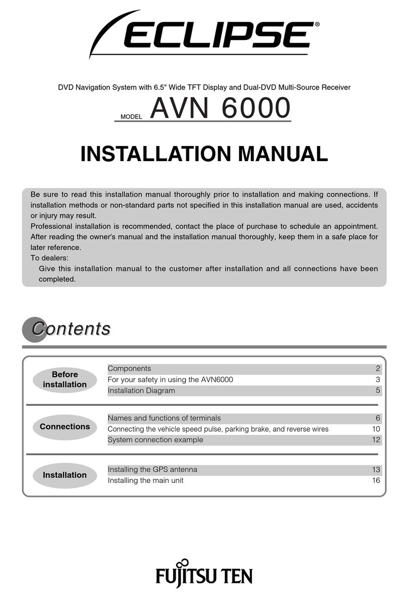 Fujitsu AVN6000 User manual