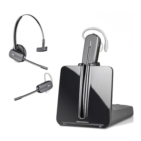 Plantronics CS540-XD User manual