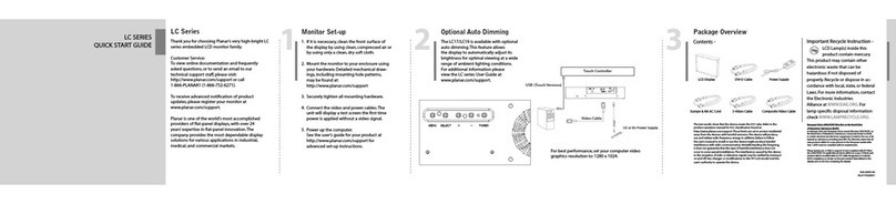 Planar LC SERIES User manual