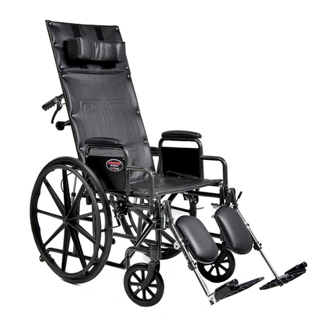 Everest & Jennings Advantage Recliner User manual Everest & Jennings Advantage Recliner User manual