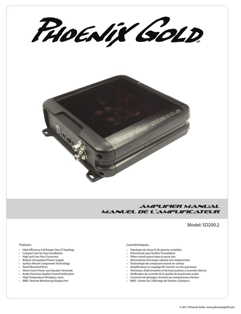 Phoenix Gold SD200.2 user manual