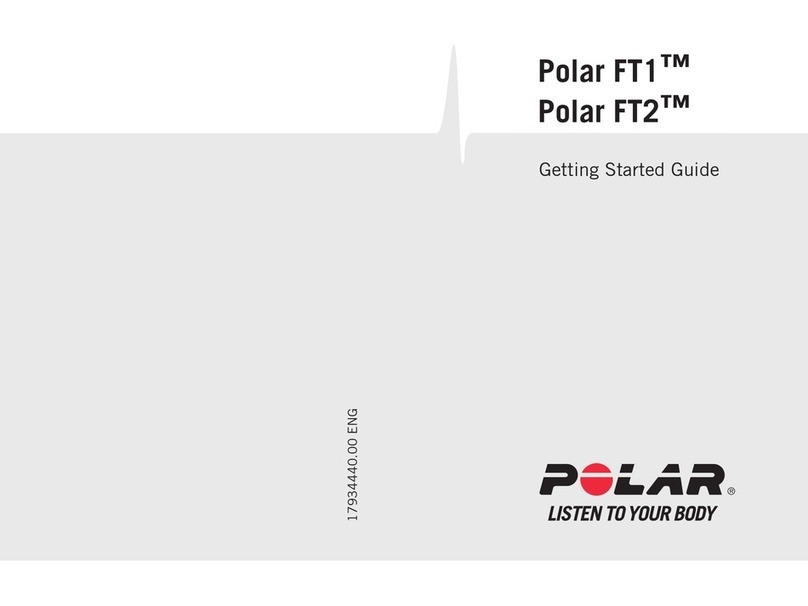 Polar Electro FT2 Getting started guide
