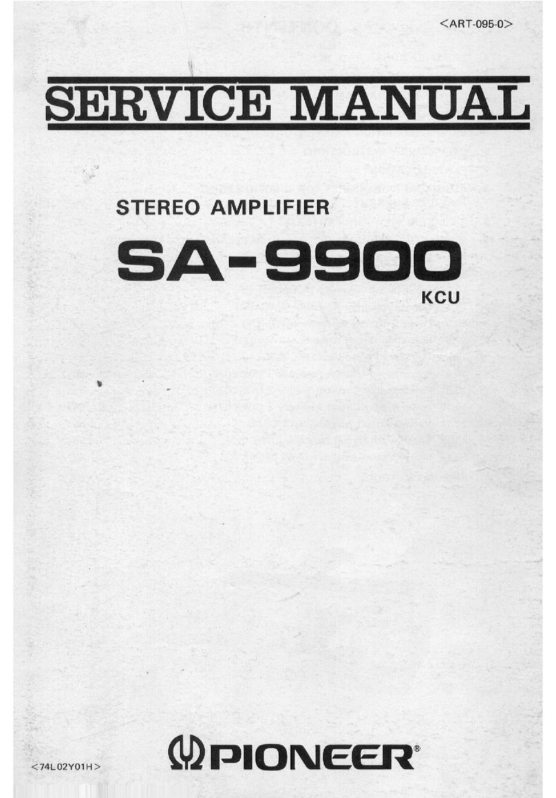 Pioneer SA-9900 User manual