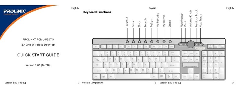 PROLiNK PCML-5307G quick start guide