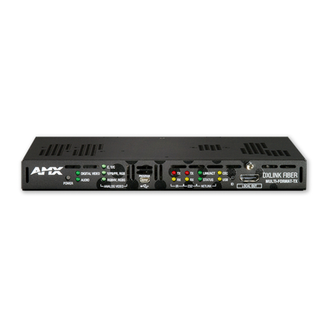 AMX DXLink Multi-Format SMF-D User manual
