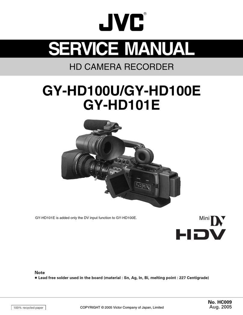 JVC GY-HD100E User manual