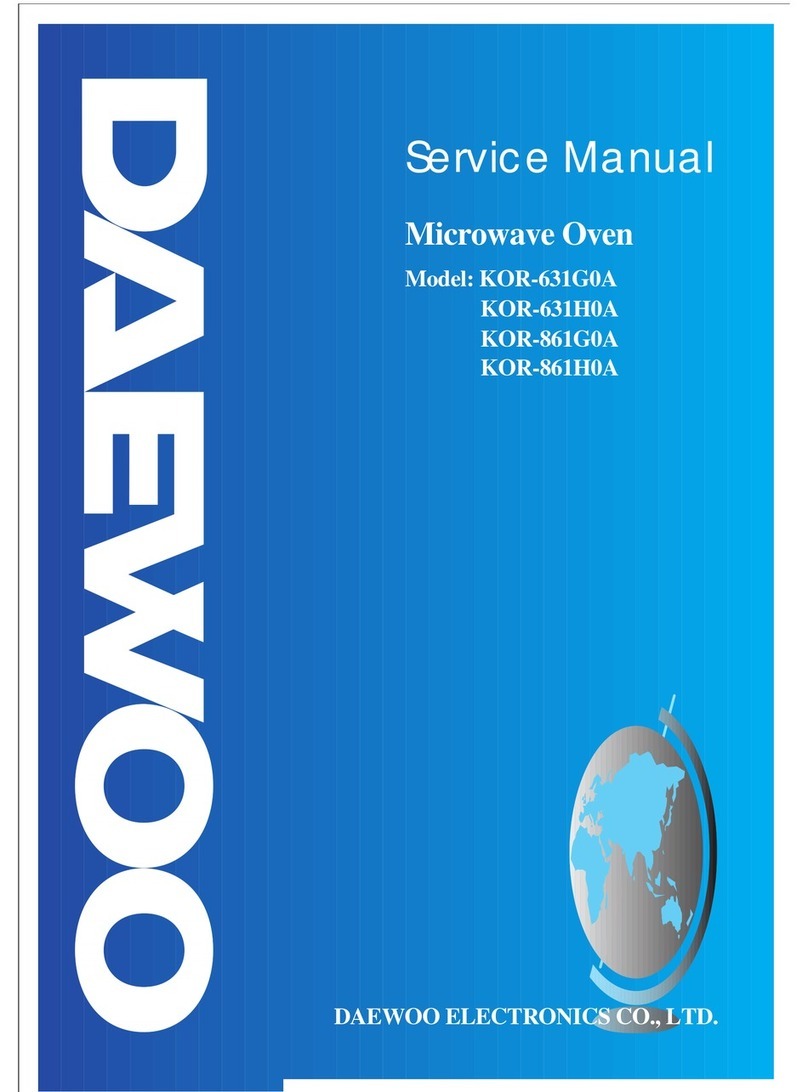 Daewoo KOR-631G0A User manual