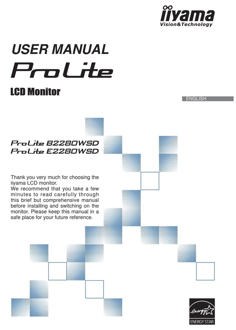 Iiyama ProLite B2280WSD User manual