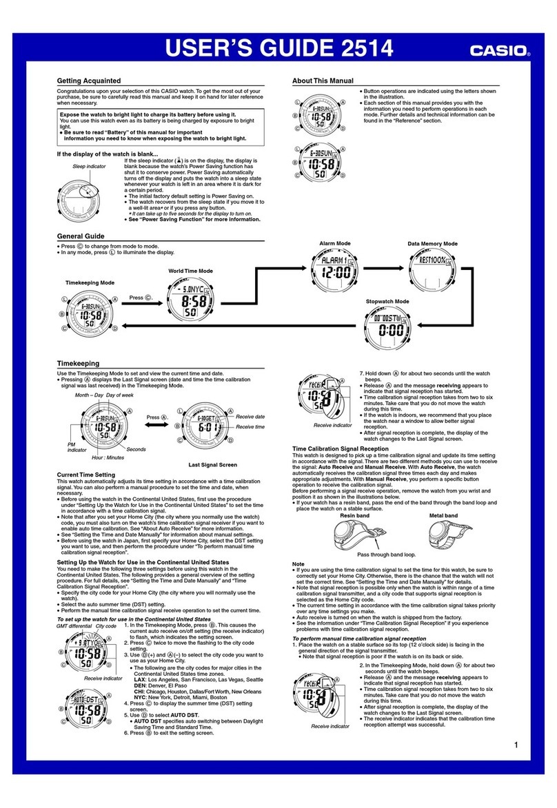 Casio 2514 user guide