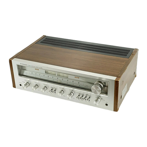 Pioneer SX-650 User manual Pioneer SX-650 User manual