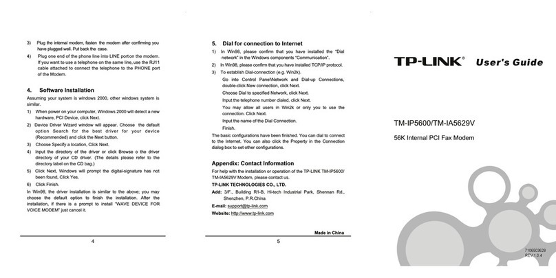 TP-Link TM-IP5600 User manual