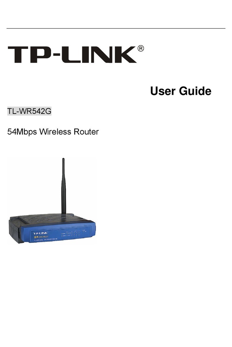 TP-Link TL-WR542G user guide