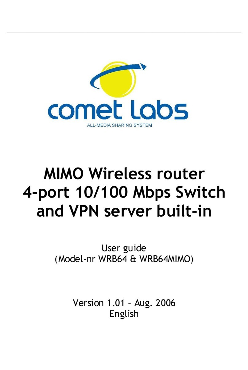 Comet Labs WRB64 user guide