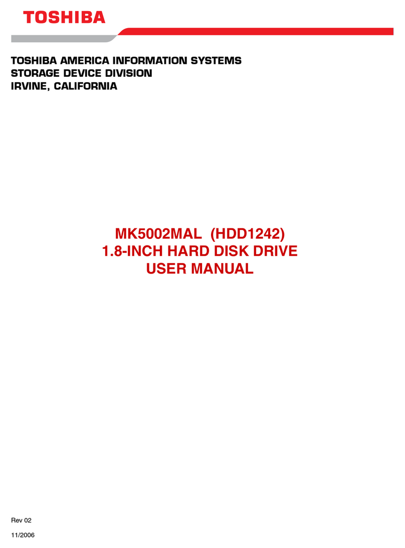 Toshiba MK5002MAL User manual
