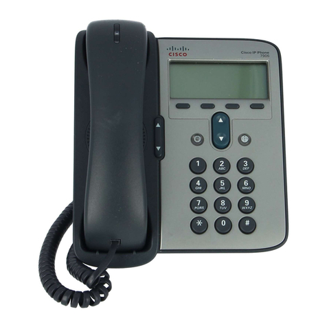 Cisco 7906G - Unified IP Phone VoIP Administration guide