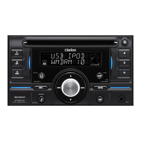 Clarion DUZ386MP User manual