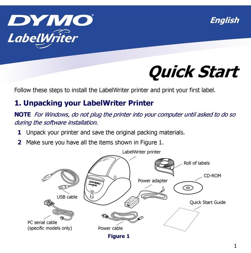 Dymo LabelWriter DUO quick start