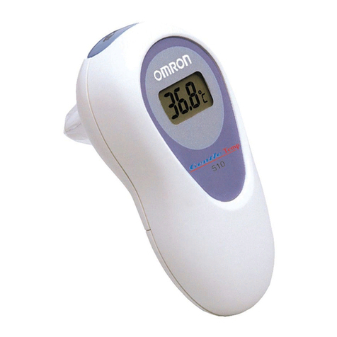 Omron GentleTemp 510 User manual Omron GentleTemp 510 User manual