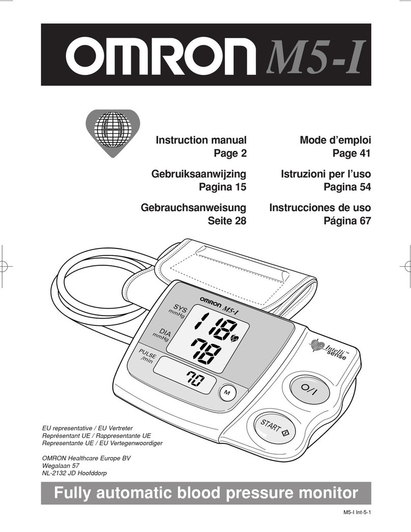 Omron M5-I User manual Omron M5-I User manual