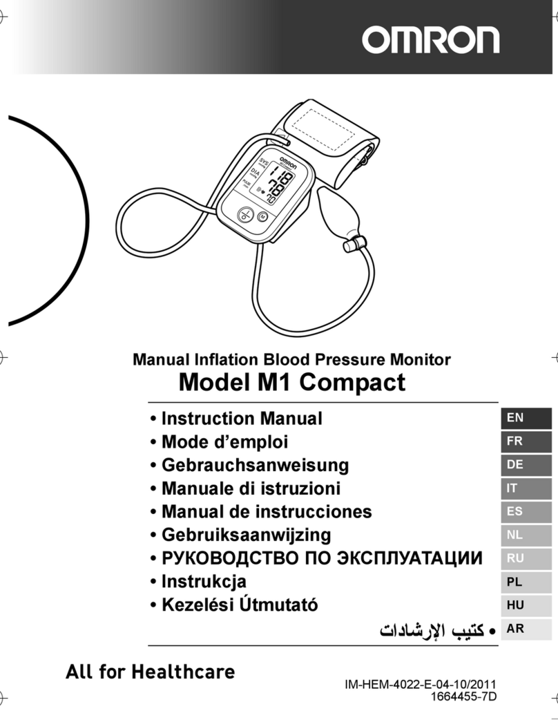 Omron M1 Compact User manual
