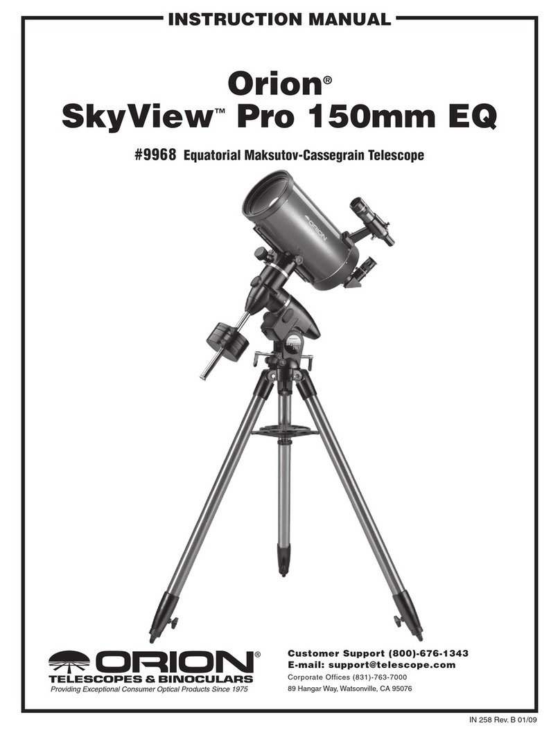 Orion skyView Pro 150mm EQ 9968 User manual