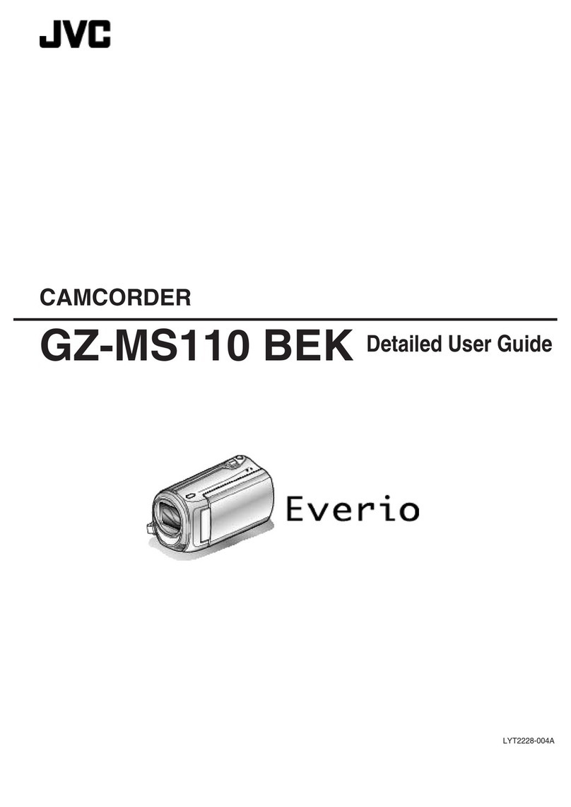 JVC Everio GZ-MS110 Operating and maintenance manual