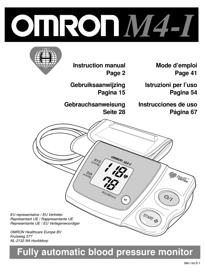 Omron M4-I User manual