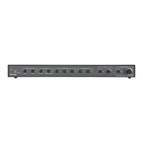 Extron electronics MPS 409 User manual