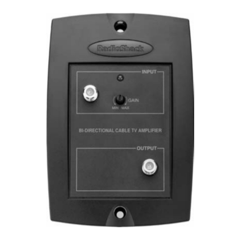 Radio Shack 15-2505 User manual