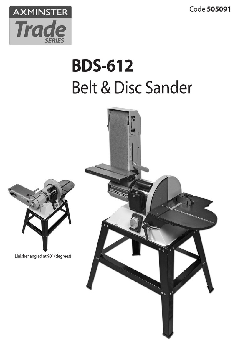 Axminster BDS-612 user guide